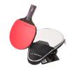 LINGOSHUN Ping Pong Paddle Set,Ping Pong Bat for Sports Training,ITTF Approved Rubber,Carbon Performance-Level Table Tennis Racket / 1 Pack/Short Handle view 1