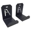 IRON AMERICAN Multi-Use Weight Bench Brackets - Heavy-Duty Gym Storage Wall Mounted Rack - Hang Benches, Rowing Machines, Hex Bars, Barbells 100lb Capacity - Hardware Included Made in USA view 1