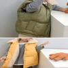 EISHOW Baby Boys' Girls' Fleece Vest Waistcoat Down Jacket Winter Cute Fuzzy Thick Cotton-Padded Puffer Jacket Sleeveless Coat (Army Green,6-7 Years,6 Years,7 Years) view 2