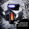 ihreesy LED Bike Tail Light,USB Rechargeable Bright Bicycle Rear Cycling Light Waterproof LED Bicycle Rear Warning Light Universal Bicycle Taillight,Red Blue Light view 3