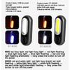ihreesy LED Bike Tail Light,USB Rechargeable Bright Bicycle Rear Cycling Light Waterproof LED Bicycle Rear Warning Light Universal Bicycle Taillight,Red Blue Light view 4