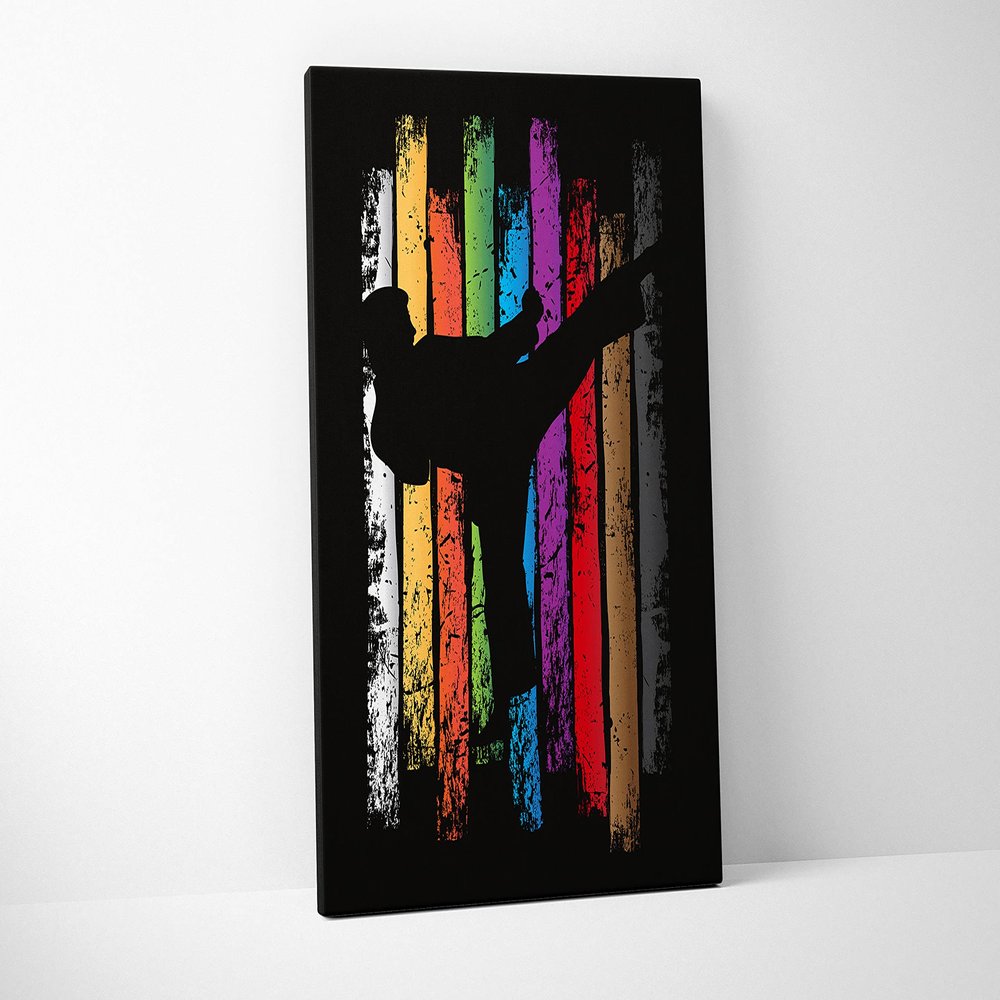 Damdekoli Karate Belt Poster (24 x 36 Inches - Canvas)