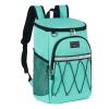 Backpack Cooler Backpack 26 Cans Insulated Leak Proof for Women Men Beach Camping Picnic Fishing Hiking Lunch Box Soft Backpack Waterproof Cooler Bag,Teal view 1