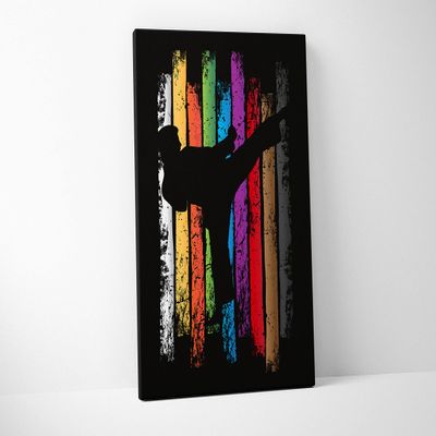 Damdekoli Karate Belt Poster (32 x 48 Inches - Canvas)