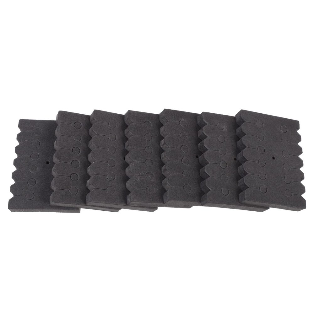 7pcs Arrows Separator EVA Foam Practical Arrows Unique Holder Separator for Outdoor Black