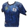 Camisa Seleccion de El Salvador, el Pas que te vo nacer, Diseo con graficos monumentos importantes de Tu Pais (Azul Grafico, XXX-Large) view 2