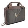 Evolution Outdoor Marksman Series Double Pistol Case  13 in., 1680D, Green, Gun Case with Fleece Lining, Hunting Gun Bag view 1