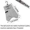 BLUPARK Funny Golf Ball Storage Bag for Grandpa Dad The Older I Get The Harder It is to Find My Balls Golf Ball Pouch (Harder Find My Balls) view 2