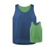 TopTie Reversible Training Vests Two Sides Sports Vest Football Jersey, Pinnies for Soccer Team for Adult and Youth-Green/Blue-Large view 1