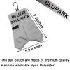 BLUPARK Funny Golf Ball Pouch My Lucky Ball Sack Golf Ball Storage Bag for Uncle Dad Grandpa (My Lucky Ball Sack) view 2