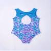 Manyakai Gymnastics Leotard for Girls Sleeveless Ballet Dancewear Athletic Dance Outfit Practice Clothes Flower Blue 4 Years view 4