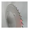MYEEI Fixed Gear Chain Ring Chain Wheel 44T 46T 48T 50T 52T 53T Fixie Road Track Bike Chainwheel Single Speed 130mm BCD Chainring Silvery (Color : 130BCD-46T) view 3