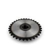 32 Teeth Fixed Chain Wheel with 14 Teeth Motor Sprocket Gear and 70 Links #420 Bicycle Chain for Trike Bike Axle 24mm view 4