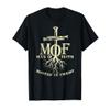 MOF Man Of Faith Rooted In Christ Christian Jesus Lover T-Shirt view 1