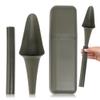 SHEWEE Flexi + Case  Reusable Pee Funnel  A Flexible, Larger Version of The Original Female Urination Device Since 1999! Quickly, Easily & Discreetly, Wee Standing Up. W/Pipe & Case  NATO Green view 1