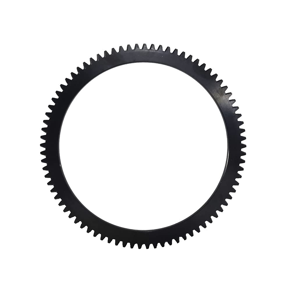 OVERSEE 66M-85550 Flywheel Crown Gear Ring for Yamaha Outboard Motor 4T F9.9 F13.5 F15 F20; 66M-85550-10 Dia. 172-208mm