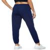 Haowind Joggers for Women with Pockets Elastic Waist Workout Sport Gym Pants Comfy Lounge Yoga Running Pants(Navy Blue M) view 2