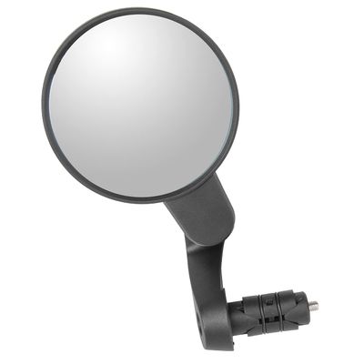M-Wave Unisex - Adult Spy Space In L Bicycle Mirror, Black, Diameter 80 mm