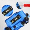 LYYCX Mountain Bike Disc Brake Caliper, Mechanical Aluminum Alloy Brake Caliper,Hydraulic Disc Brake Caliper Front and Rear Assembly Line Pull,Suitable for Electric Road Folding (Color : Red, Size : view 3
