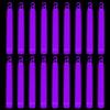 WedDecor 25pcs Neon Purple Glow Sticks, 6 inches, 10-12 Hrs Glow, Safe & Waterproof, Party Supplies for Kids & Teens