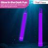 WedDecor 25pcs Neon Purple Glow Sticks, 6 inches, 10-12 Hrs Glow, Safe & Waterproof, Party Supplies for Kids & Teens view 3