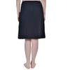 Aimly Women's Cotton Knee Length Underdress Side Slit Everyday Layers Half Slip Skirt Black XL Pack of 1 view 3