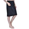 Aimly Women's Cotton Knee Length Underdress Side Slit Everyday Layers Half Slip Skirt Black XL Pack of 1 view 4