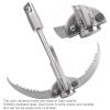 Dilwe Foldable Grappling Hook, 4 Claws, 500KG, SUS304 Stainless Steel, Grappling Hook Climbing Foldable Outdoor Survival Tool view 3