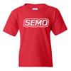 YS01 - Southeast Missouri State Redhawks Basic Block Youth T Shirt - X-Large - Red view 1