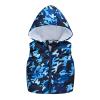 ZHICHUANG Child Boys Girls Cool Weather Hooded Assault Jackets Camouflage Print Vest Coats 2-8 Years view 1