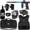 Action Village Empire Mini GS TP Level 3 Protector Paintball Gun Package Kit (Dust Black/Dust Dark Blue, Glove Size: Small/Medium) view 1