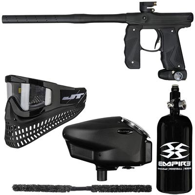 Action Village Empire Mini GS TP Super Paintball Gun Package Kit (Dust Black/Dust Black)