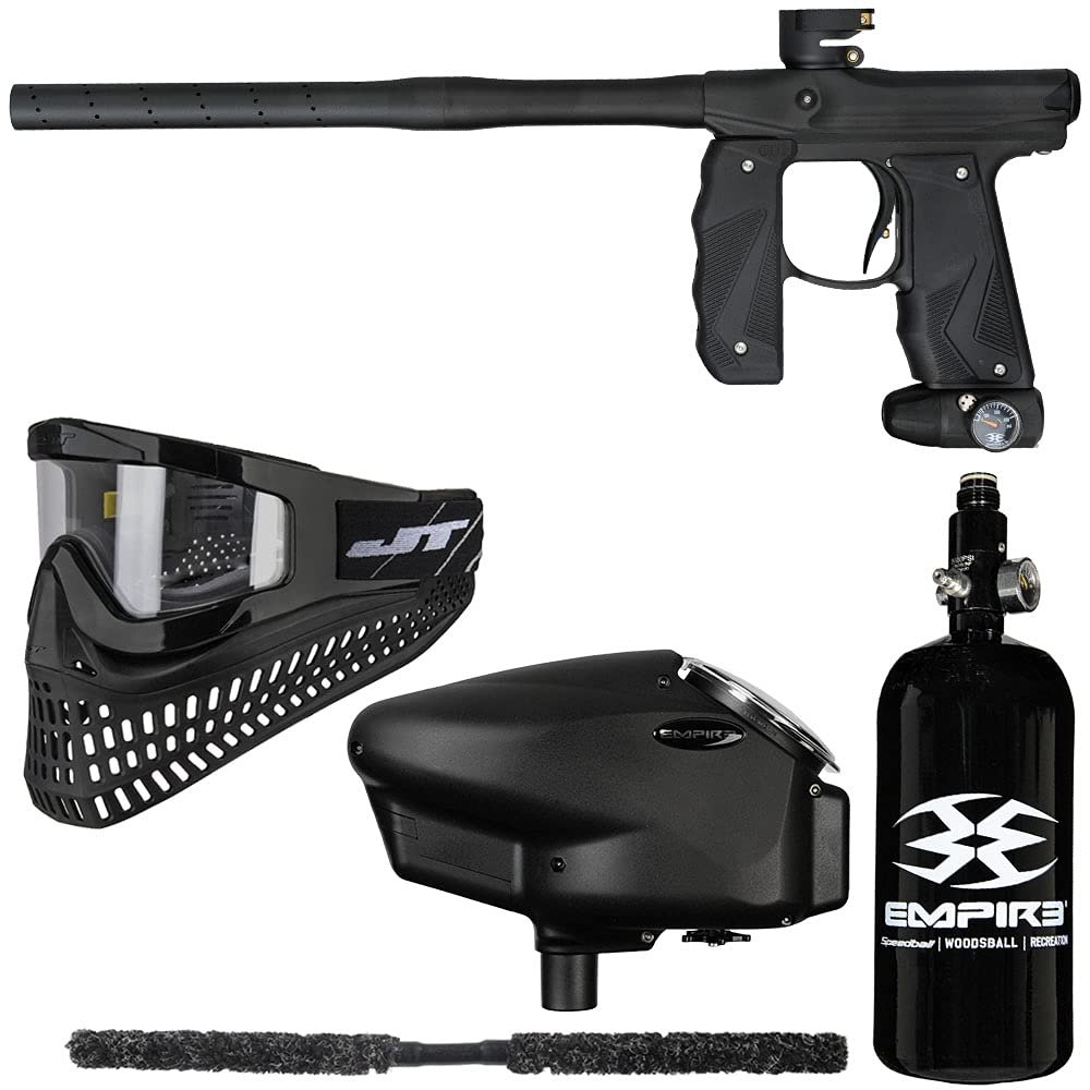 Action Village Empire Mini GS TP Super Paintball Gun Package Kit (Dust Black/Dust Black)