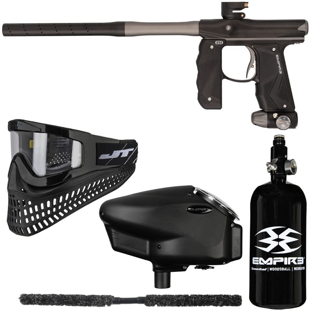 Action Village Empire Mini GS TP Super Paintball Gun Package Kit (Dust Black/Dust Grey)