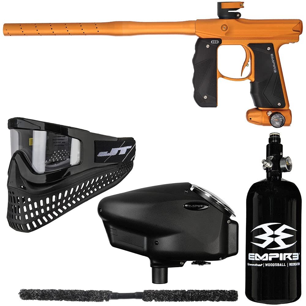 Action Village Empire Mini GS TP Super Paintball Gun Package Kit (Dust Orange/Dust Orange)