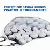 Clean Green Golf Balls Recycled & Used Golf Balls for 48 Callaway Golf Balls Brand Mix - Recycled & Used Golf Balls in Bulk Good Condition - Includes Mesh Carrying Bag view 4