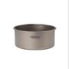Vargo Titanium BOT Series BOT BOWL - 400ml Capacity Bowl - Ultralight 1.6oz (45g) Nesting Backpacking Bowl view 1