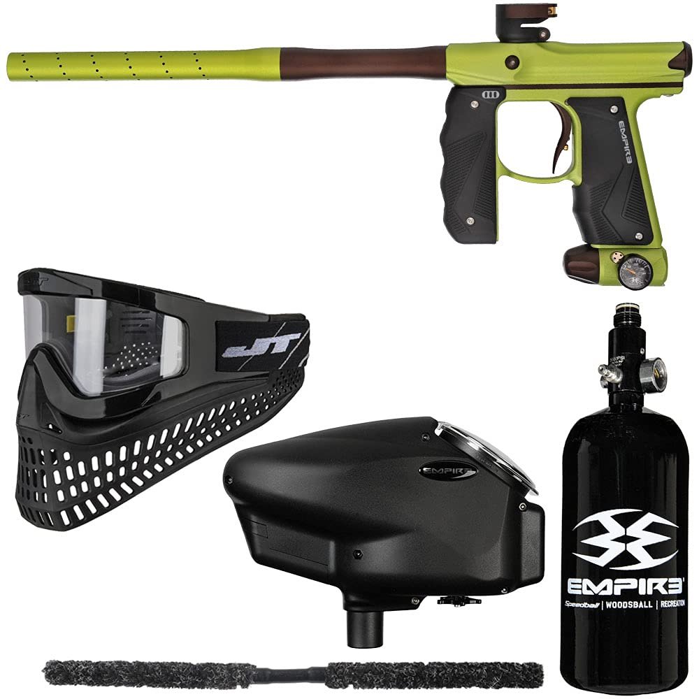 Action Village Empire Mini GS TP Super Paintball Gun Package Kit (Dust Green/Dust Brown)