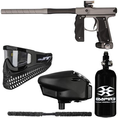 Action Village Empire Mini GS TP Super Paintball Gun Package Kit (Dust Dark Grey/Dust Black)
