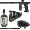 Action Village Empire Mini GS TP Ultimate Paintball Gun Package Kit (Dust Black/Dust Black, Tank Size: 68/4500)