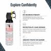 SABRE Frontiersman 9.2 fl oz. Bear Spray, Maximum Strength 2.0% Major Capsaicinoids, Powerful 35 ft. Range Bear Deterrent, Outdoor Camping & Hiking Protection, Quick Draw Holster & Multipack Options view 2