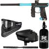 Action Village Empire Mini GS TP Super Paintball Gun Package Kit (Dust Black/Dust Aqua)