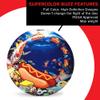 Discraft ESP Buzzz Supercolor Midrange Disc Golf Disc - Custom Design Discraft Discs - Straight Flying and Great for All Skill Levels - Free Mini Marker Included - Sea Dogs view 2