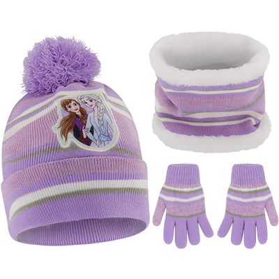 Disney Frozen Girls Toddler Winter Hat, Scarf and Mittens Set 2-4 Or Frozen Elsa & Anna Hat, Scarves and Kids Gloves Sets 4-7