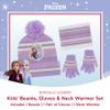 Disney Frozen Girls Toddler Winter Hat, Scarf and Mittens Set 2-4 Or Frozen Elsa & Anna Hat, Scarves and Kids Gloves Sets 4-7 view 2
