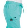 KOI Betsy Johnson Buttercup Women's 6-Pocket Slim Fit Scrub Pants Fresh Mint XX-Small view 3