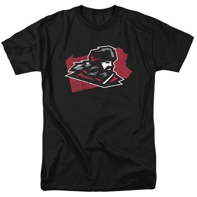 Mansfield University Official State Shape Unisex Adult T Shirt,State Shape, 5X-Large