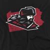 Mansfield University Official State Shape Unisex Adult T Shirt,State Shape, 5X-Large view 2