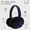 Brook + Bay Fuzzy Earmuffs for Kids - Furry Ear Muffs for Winter - Adjustable Faux Fur Cold Weather Earmuff - Orejeras para el Frio - Cute Knitted Unisex for Girls & Boys view 3