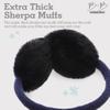 Brook + Bay Fuzzy Earmuffs for Kids - Furry Ear Muffs for Winter - Adjustable Faux Fur Cold Weather Earmuff - Orejeras para el Frio - Cute Knitted Unisex for Girls & Boys view 4